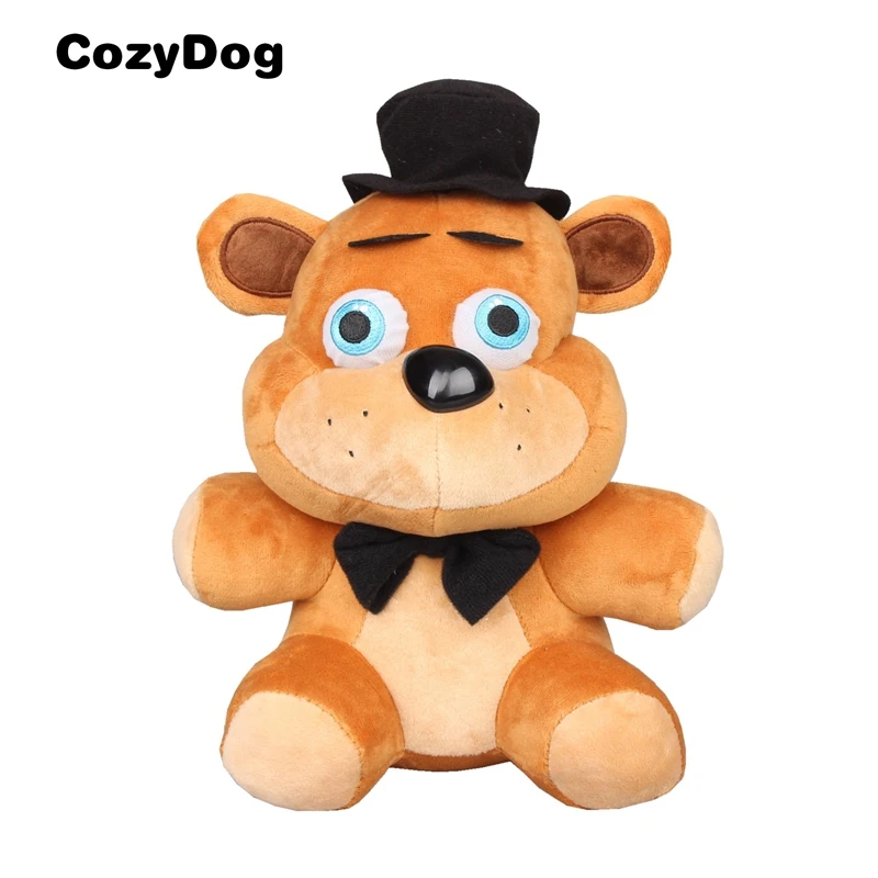 25 CM Freddy Игра Пять ночей у Фредди плюшевая мягкая игрушка кукла Fnaf лисица Фредди Чика клоун мангл Бонни Peluche Игрушки для детей подарок - Цвет: 25 CM Freddy