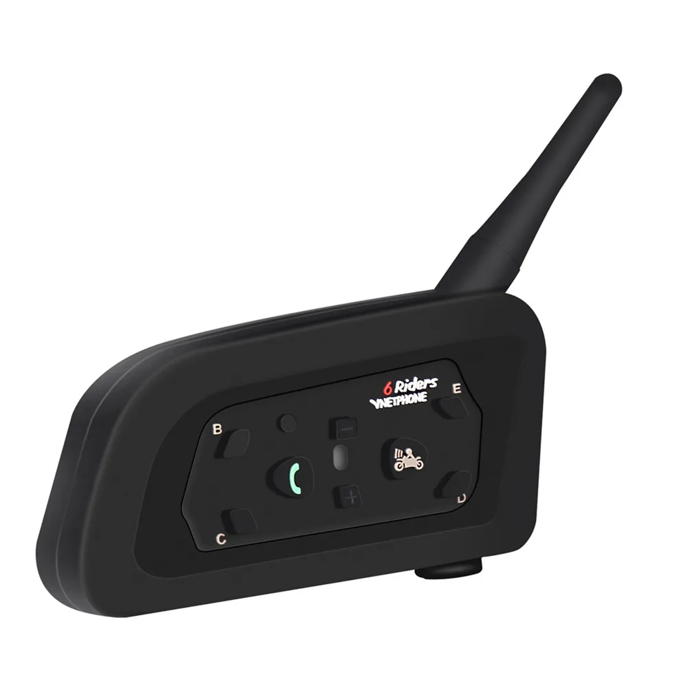 2 шт мотоциклетный шлем гарнитура Интерком 1200 м Bluetooth Шлем Интерком для 6 гонщиков беспроводной Intercomunicador Interphone MP3