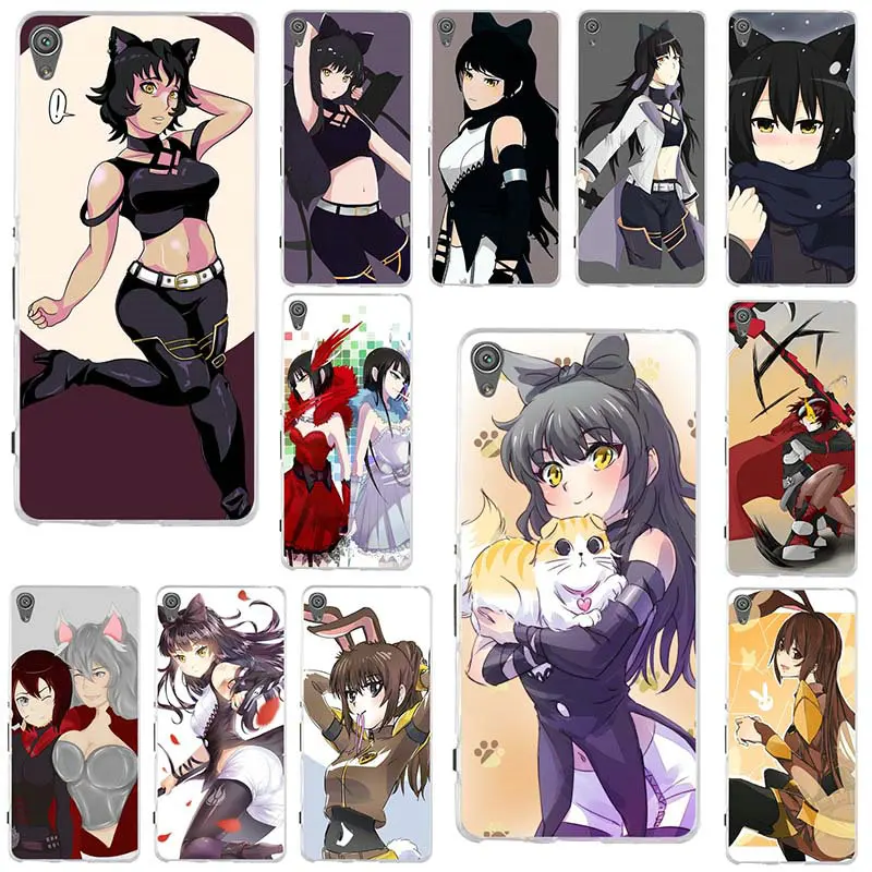 Популярные игры RWBY Мягкий силиконовый чехол-накладка для мобильного телефона из
