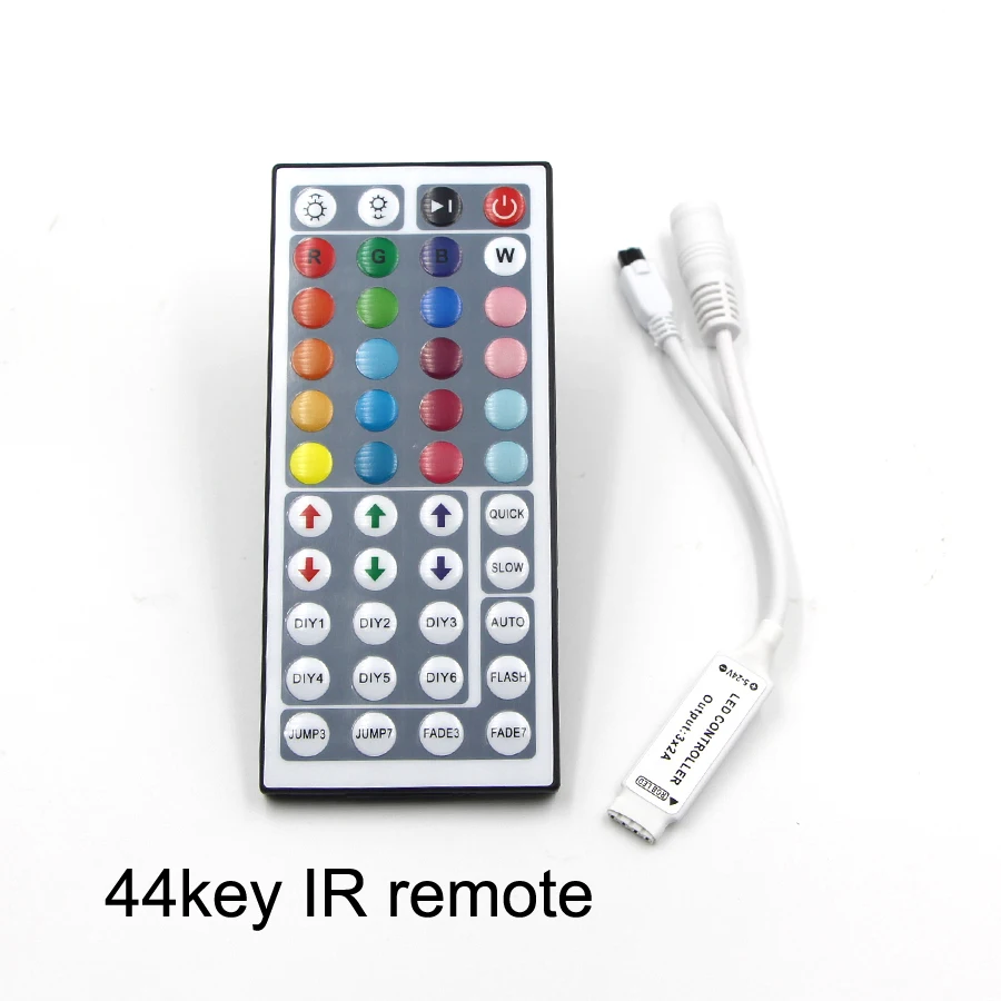 USB DC RGB музыкальный светодиодный контроллер IR RF беспроводной мини пульт