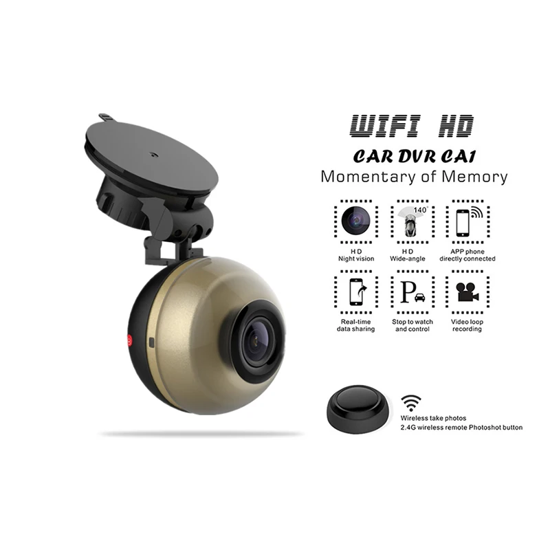 Универсальный мини WiFi Автомобильный HD DVR видеорегистратор камера монитор g