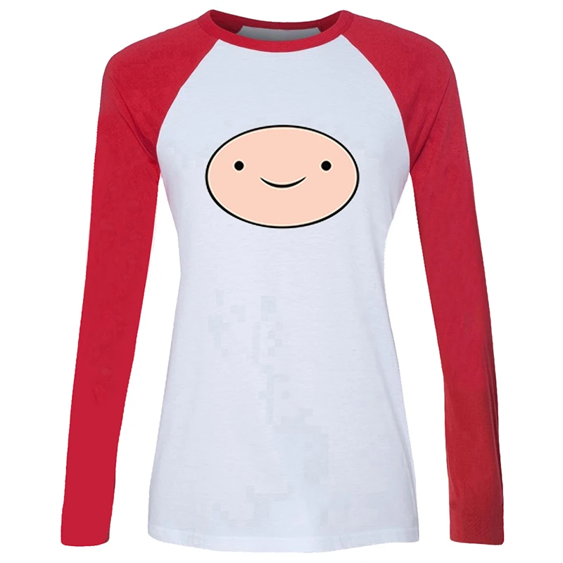 Женская футболка с принтом Adventure Time Finn The Ice King Flame Princess BMO Bonnibel Bubblegum черно белая