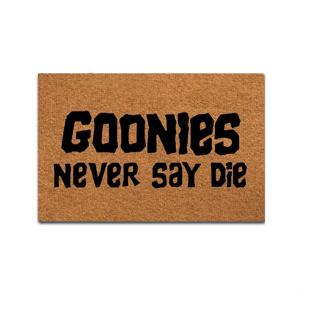 Дверной коврик для входа напольный Goonies никогда не говорят дверной дома и офиса