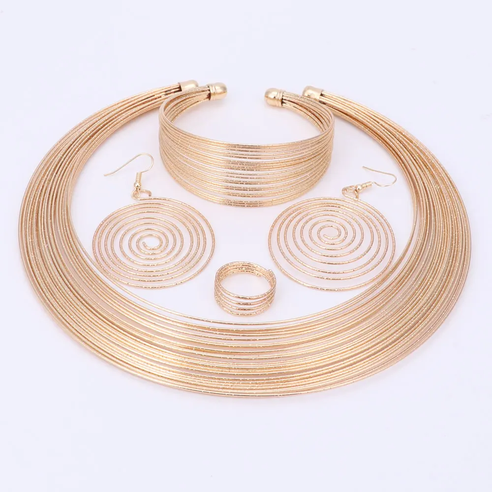 Комплект из колье серёг кольца и браслета|colorful jewelry sets|jewelry sets for womenjewelry |