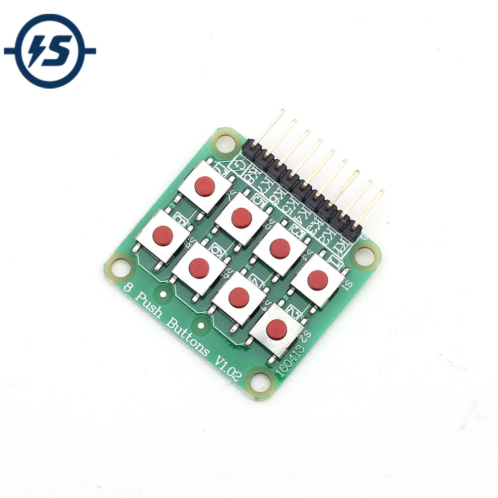 2x4 клавиатуры 4x2 кнопочные кнопки 8 кнопочная Матрица Кнопка для Arduino AVR
