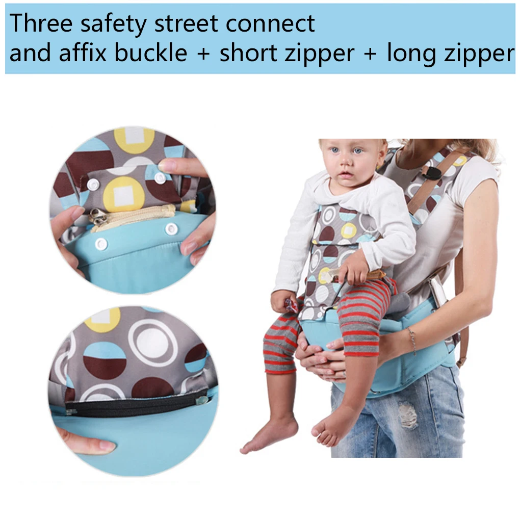

High Quality Multi-functional Baby Carrier Backpack Breathable Front Facing Baby Carrier Wrap Newborn Waist Stool Belt Hip Seat