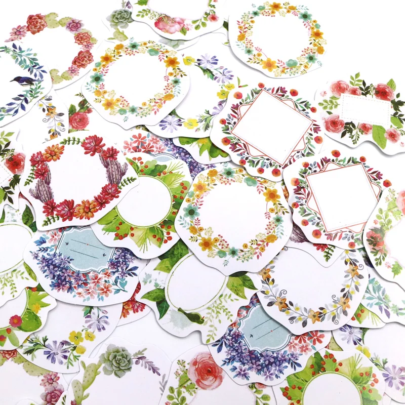 Новый креативный мини-венок бумажная наклейка украшение сделай сам дневник