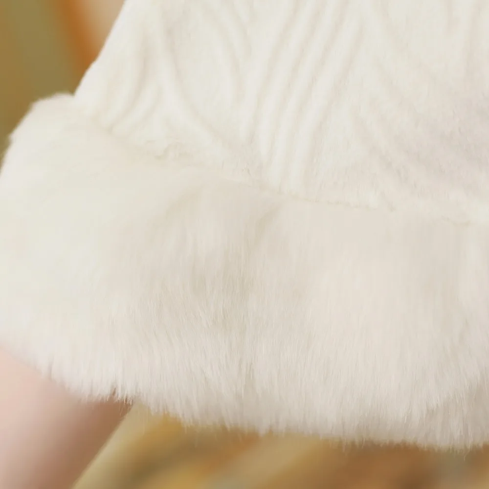

SHAMAI Free Shipping Women Winter Bridal Jackets High Quality Warm Fur Boleros Wedding shrug stole faux fur bridal Wrap