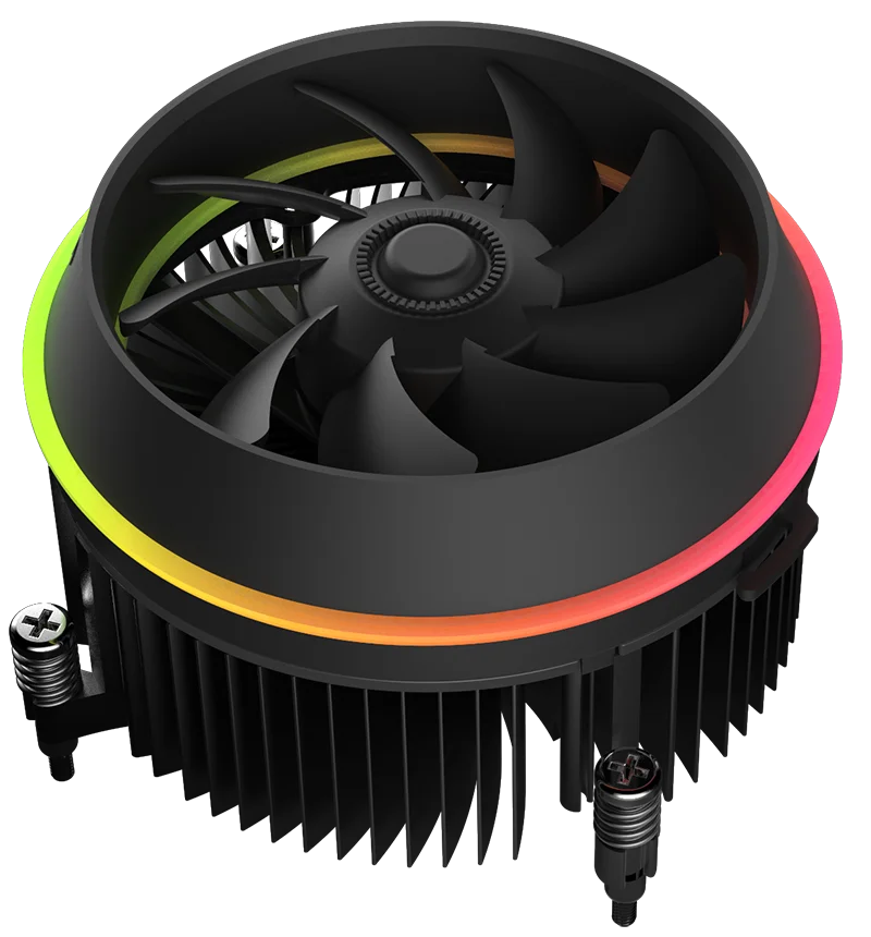Кулер для процессора darkflash shadow AURA SYNC 3 p-5 V TDP 280W PWM 4pin двойное кольцо LED RGB вентилятор Радиатор кулер для intel LGA 115x