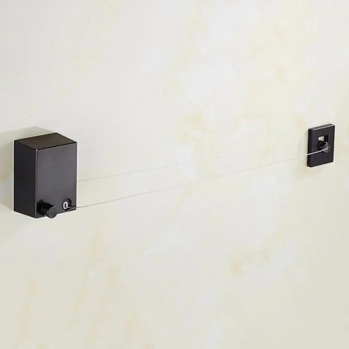 Выдвижная домашняя вешалка на стену для одежды, Волшебная сушилка, балкон, ванная комната, невидимая бельевая линия P7Ding