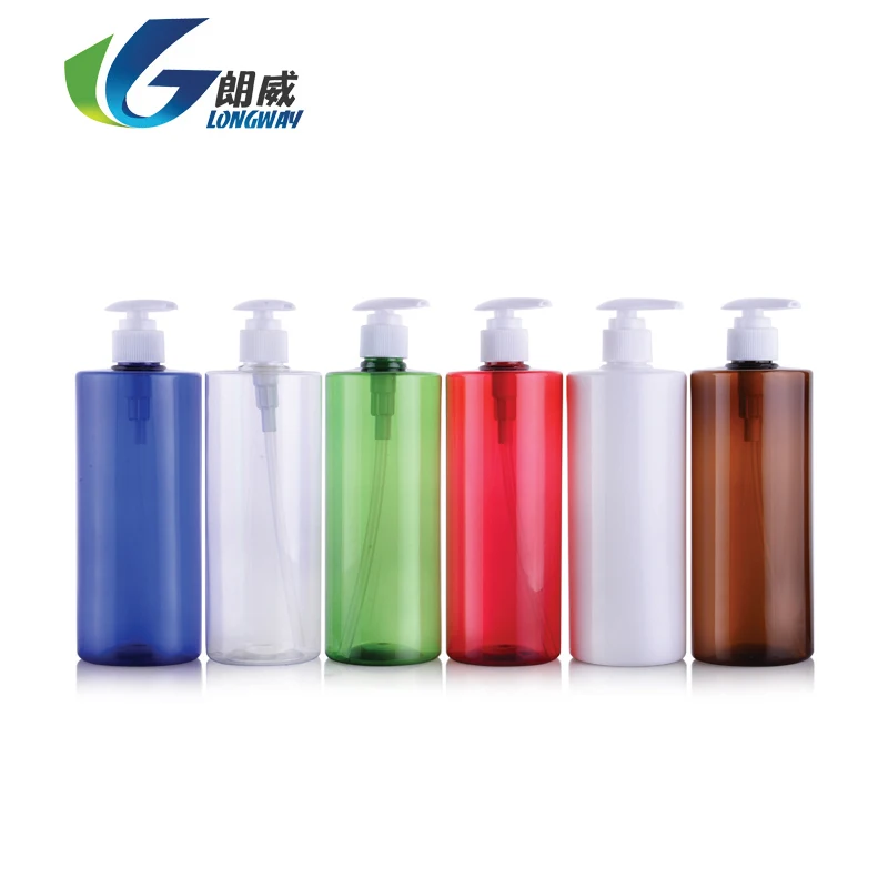 500ml Flat Shoulder Heart Pump Lotion Bottle Cosmetics Shampoo Sample Trial 10pcs/lot | Красота и здоровье