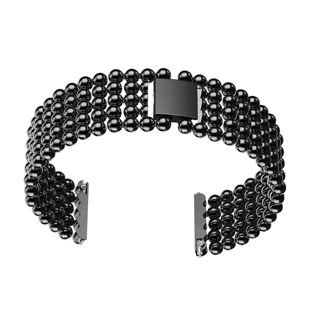 Пять бусин круглые бусины сплав ремешок для часов Ремешок Для Fitbit Versa замена