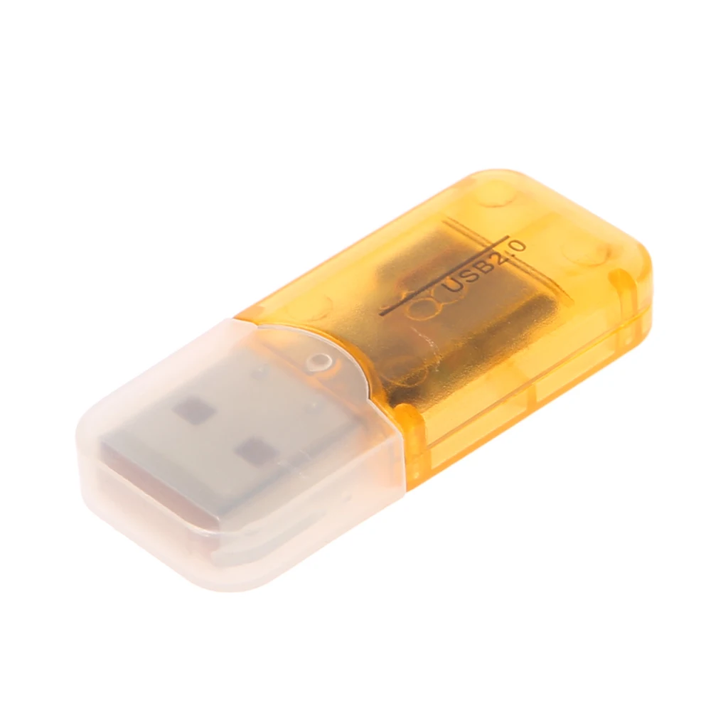 Orange Высокое качество Micro USB 2,0 SD TF карты ридеры адаптеры для компьютеров планшетный ПК - Цвет: Orange