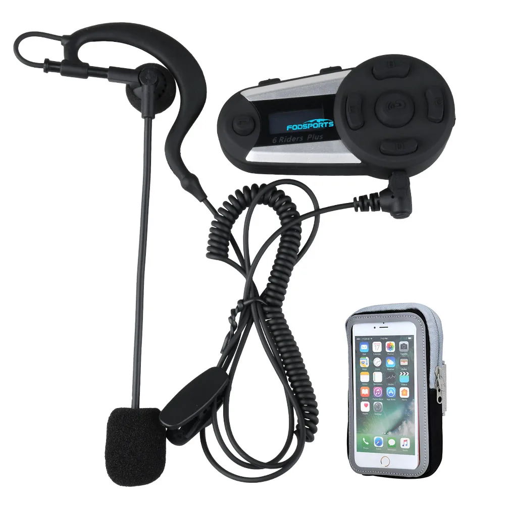 Fodsport V6 плюс беспроводное радиоустройство Bluetooth наушники bt Interphone для Футбол