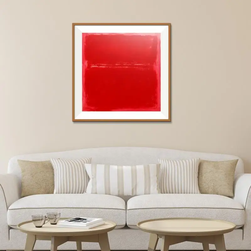 Безрамочное масло в абстрактном американском стиле Mark Rothko искусство соломы