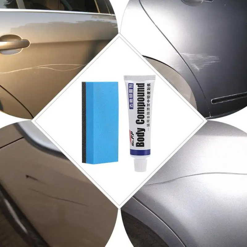 VODOOL Car Scratch Repair Kit Body Compound Wax Polishing Grinding Paste Paint Care Set Auto Car Scratch Repair Accessories