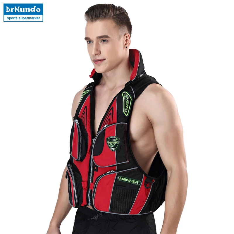 Men's Boating Fishing Vest Clothes Adult Paddle Board Flotation Swimming Life Jacket Buoyancy Kayak Surfboard | Спорт и