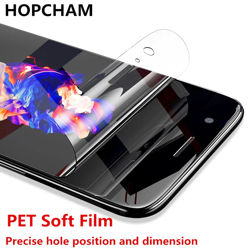 Защитная пленка HOPCHAM Оригинальная мягкая 3d с полным покрытием для OnePLus 5T 6 T без