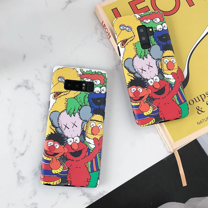YHBBCASES For Samsung S10 Plus Soft Silicone Cases Cartoon Colorful Cookie Phone Cover Galaxy S8 S9 Note 8 9 |