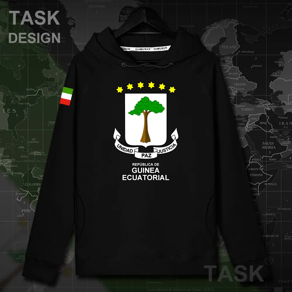 Equatorial Guinea Ecuatorial GQ GNQ Guinean Equatoguinean men hoodie pullovers hoodies sweatshirt streetwear Autumn clothes 20 | Мужская