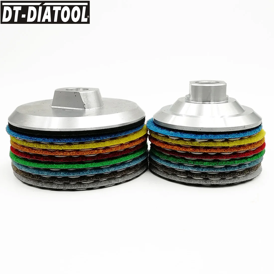 DT-DIATOOL 8 шт./компл. " /4" сухой алмазный Полировочный диск колодки шлифовальные диски для Гранит Мрамор бетонного камня шлифовальные диски ручной инструмент