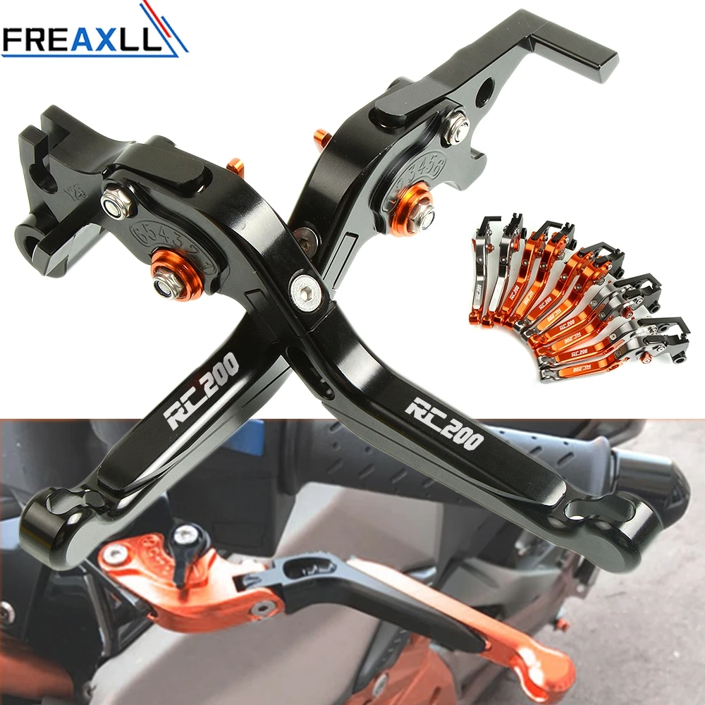 Для RC200 RC 200 2014 2015 2016 2017 CNC алюминиевые мотоциклетные складные удлиняющие