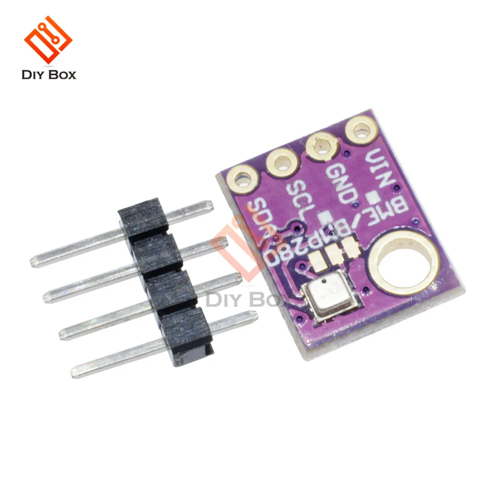 GY-BME280-5V коммутационная цифровой Температура влажности атмосферное Давление Сенсор модуль I2C SPI 1,8-5 V термостат для барометр