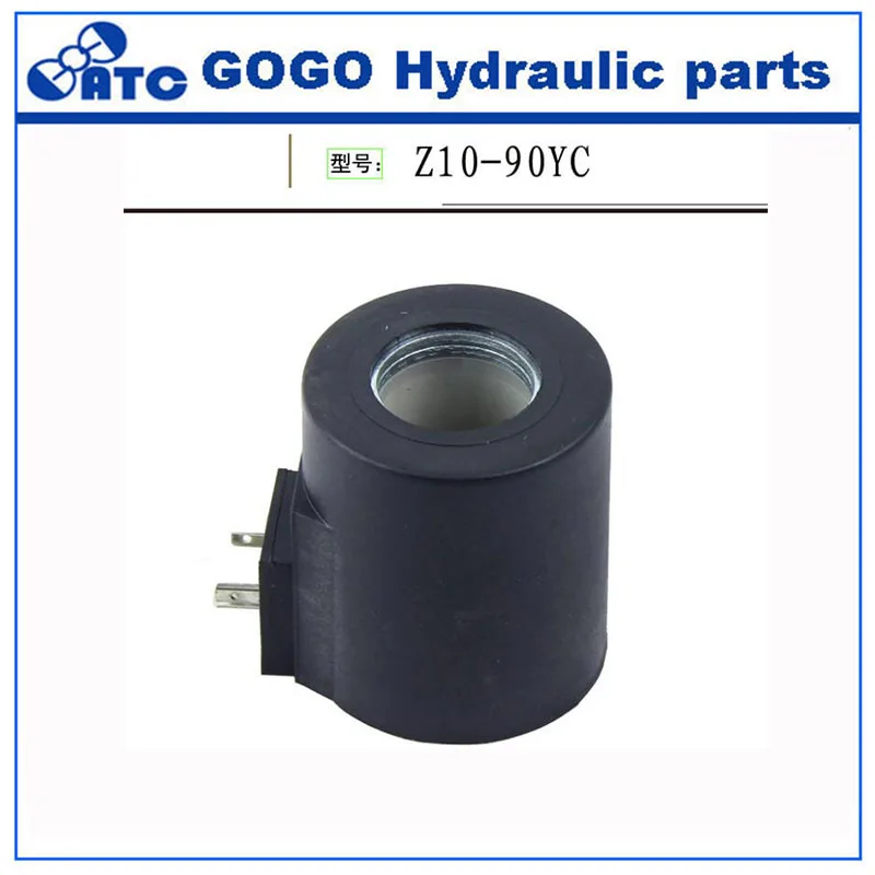 Рак и постоянного тока гидравлический соленоид Z10-90YC 12V 24V RAC110V RAC220V