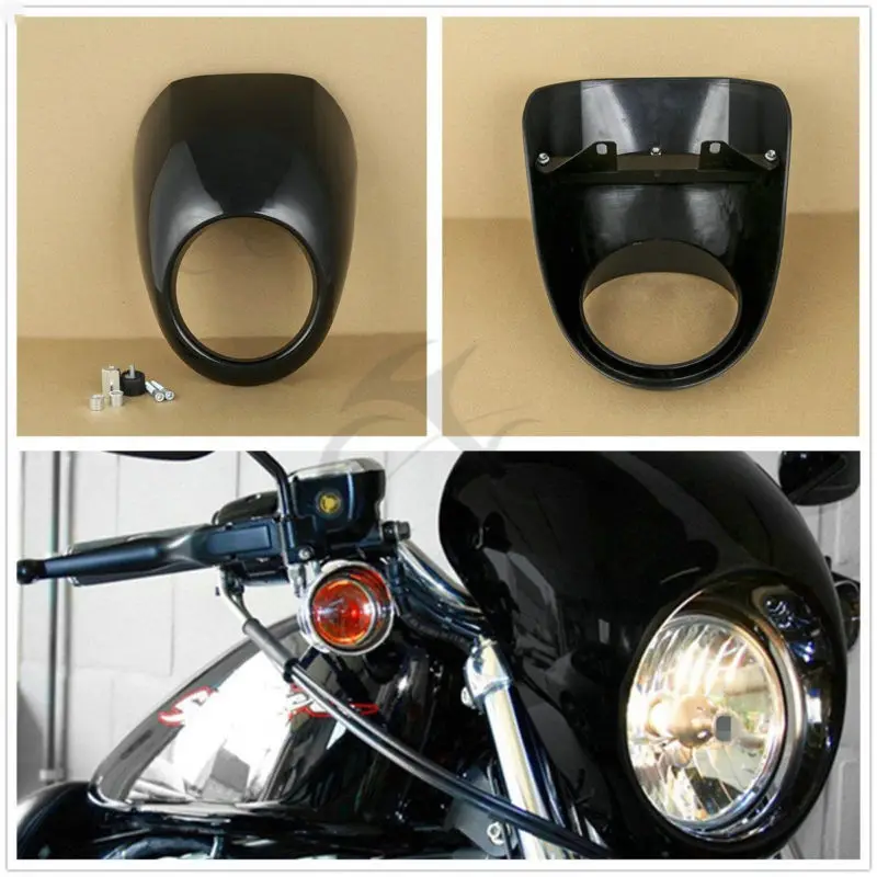 Нижняя вентилируемая обтекатель для ножек передний козырек Harley Dyna Sportster XL 1200 883