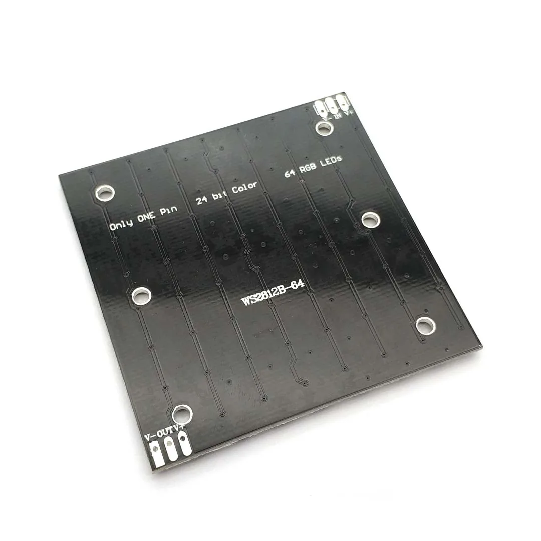 WS2812 LED 5050 RGB 8x8 64 светодиодная матрица|Запасные части| |