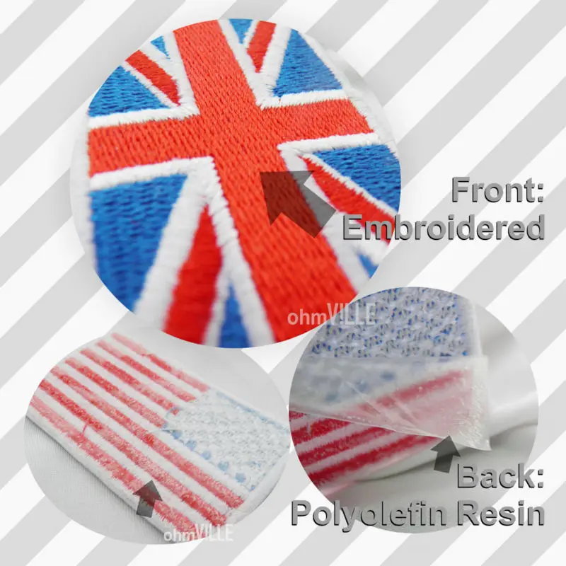 2016 Sale New Parches Ropa Bordados 20553 Pirate Skull Flag Embroidery Patches Iron On Patch &quotaccept Customized Patch&quot | Дом и сад