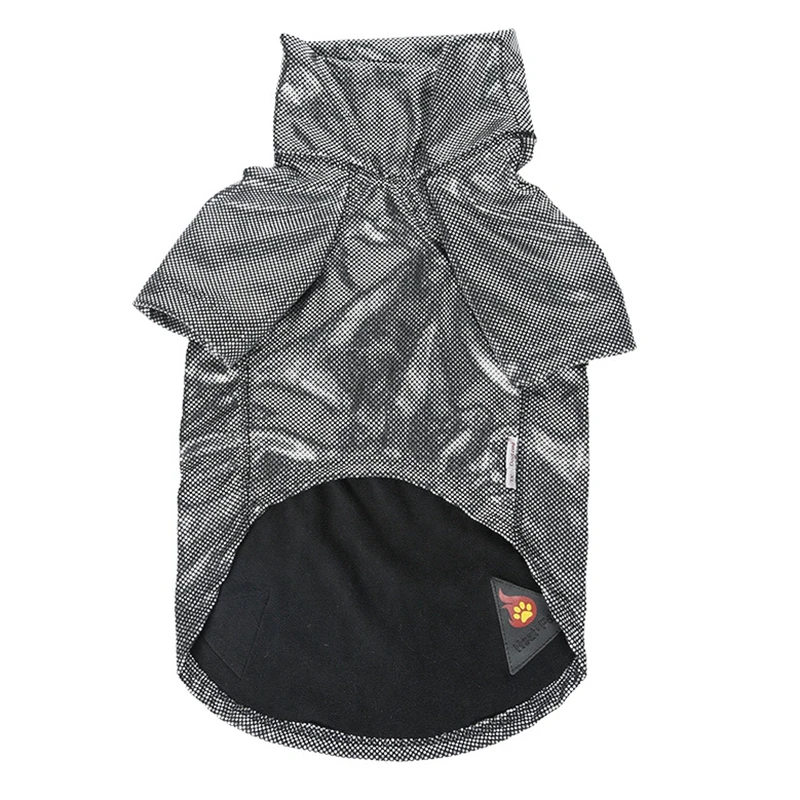 Зимний теплый двусторонний комбинезон для домашних животных собак больших