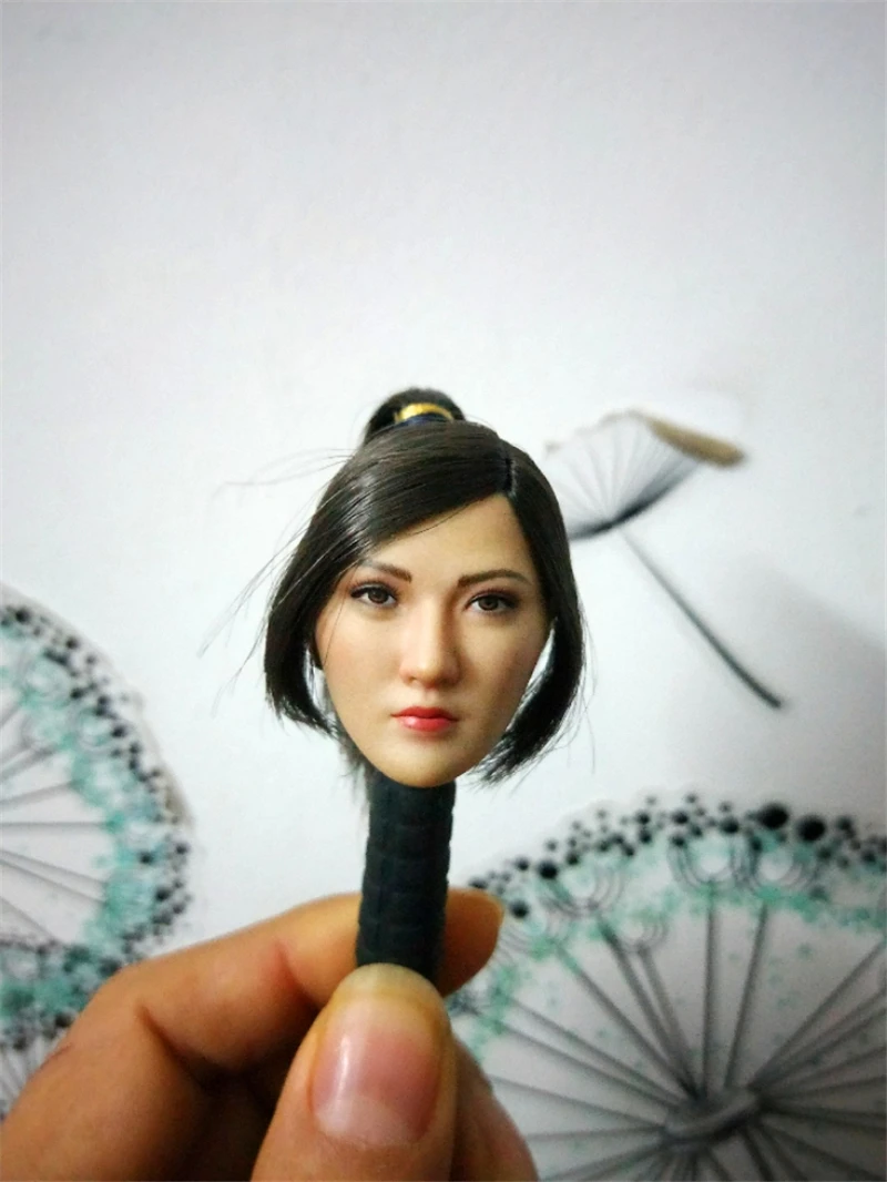 Коллекция 1/6 года знаменитая фигурка головы звезды из Азии Jingtian Linmei модели черных