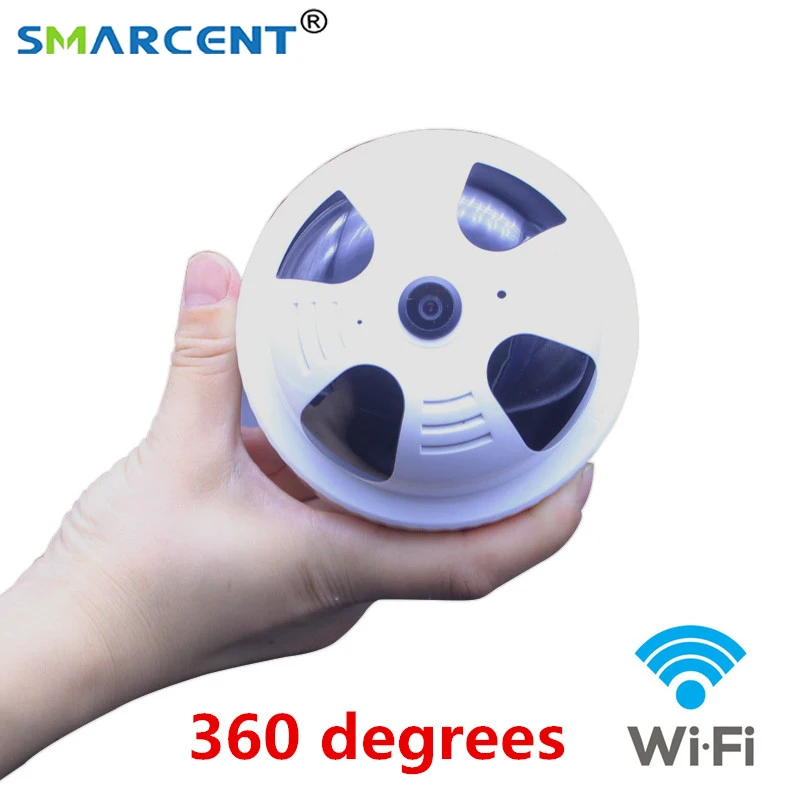 IP камера видеонаблюдения рыбий глаз 2 Мп Wi Fi Full HD 1080P|Компактные видеокамеры| |