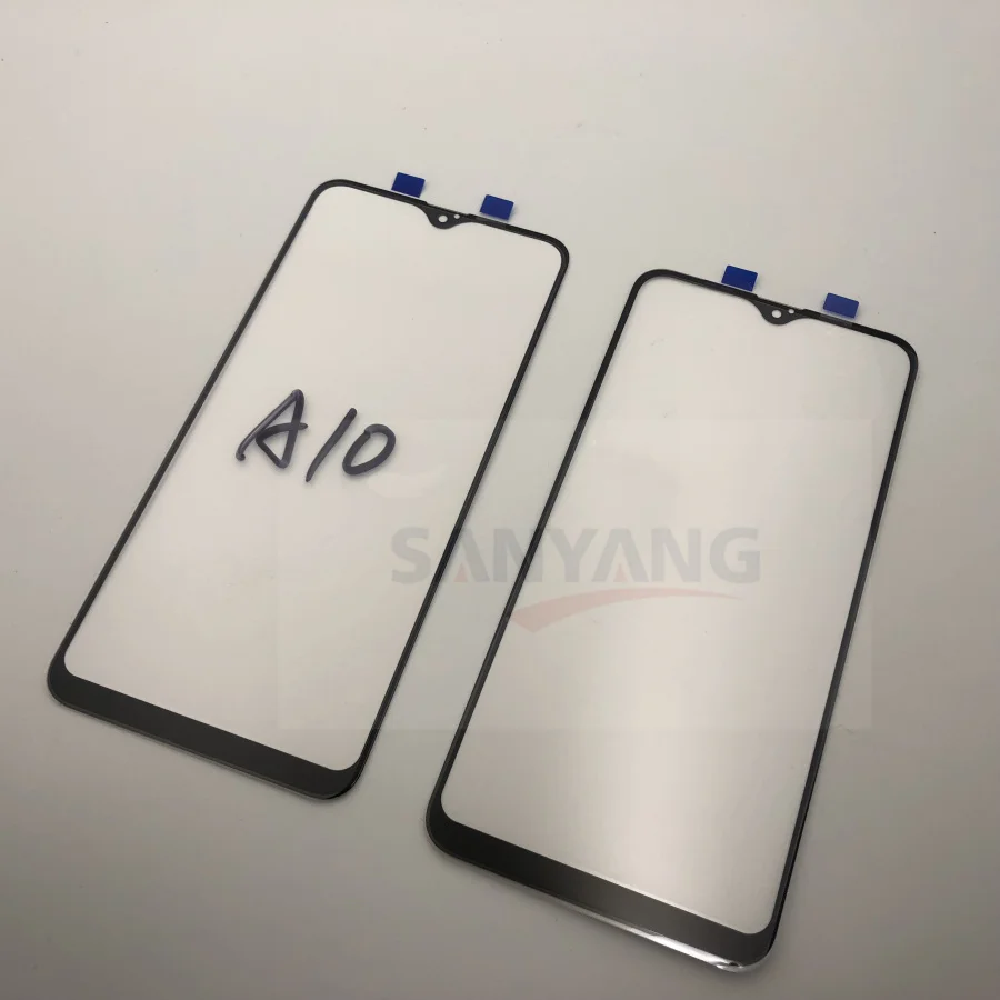 Для Samsung Galaxy A10 A105F SM LCD Сенсорная панель передняя A105 стеклянная внешняя линза