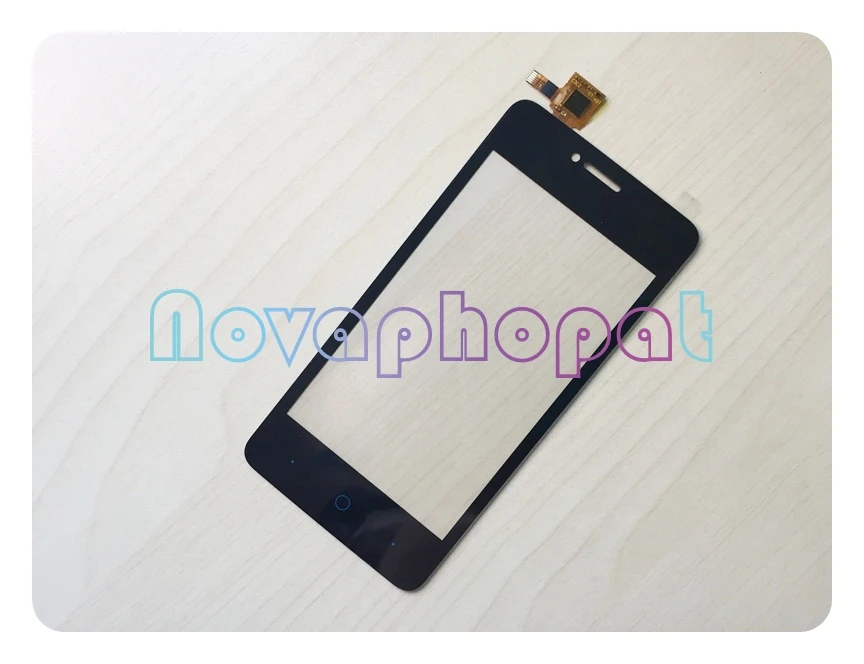 Черный сенсорный экран Novaphopat для ZTE Blade A3 ЖК + дигитайзер сенсор Замена|touch screen