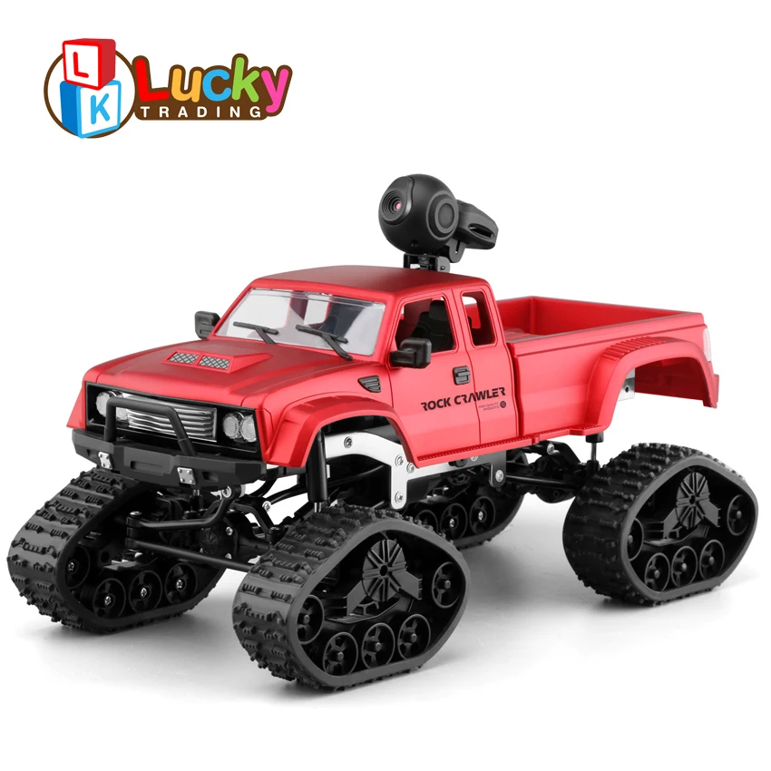 

rc Truck Hobby Car Camera App Control 1:16 Crawler 4wd Wifi Remote Control Rock Climbing with Light carro de controle remoto