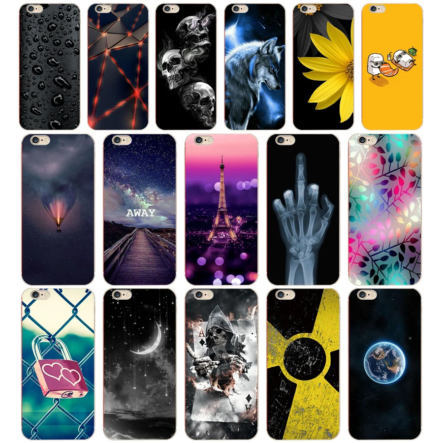 Чехол-накладка для iPhone 6 6s Plus силикон прозрачный | Мобильные телефоны и аксессуары