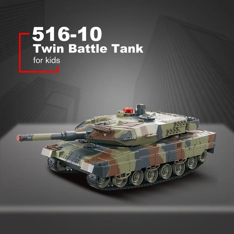 1/24 RC Танк ИК-пульт дистанционного управления игрушки Моделирование инфракрасный