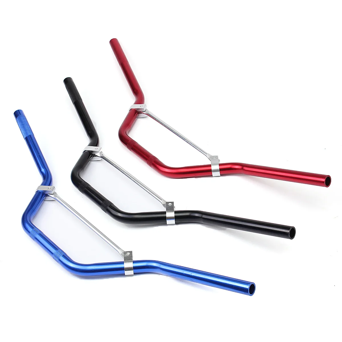 22mm 7/8'' Aluminum Motorcycle Braced Handlebar Handle Bars For Honda 50cc 70cc 110cc 125cc 140cc Dirt Pit Bike ATV Scooter |