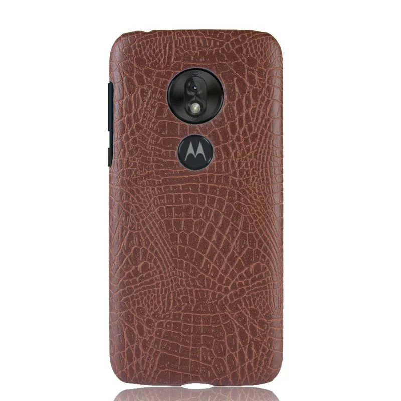 Чехол для Motorola Moto G7 Play чехол жесткий пластиковый кожаный чехол-накладка телефона
