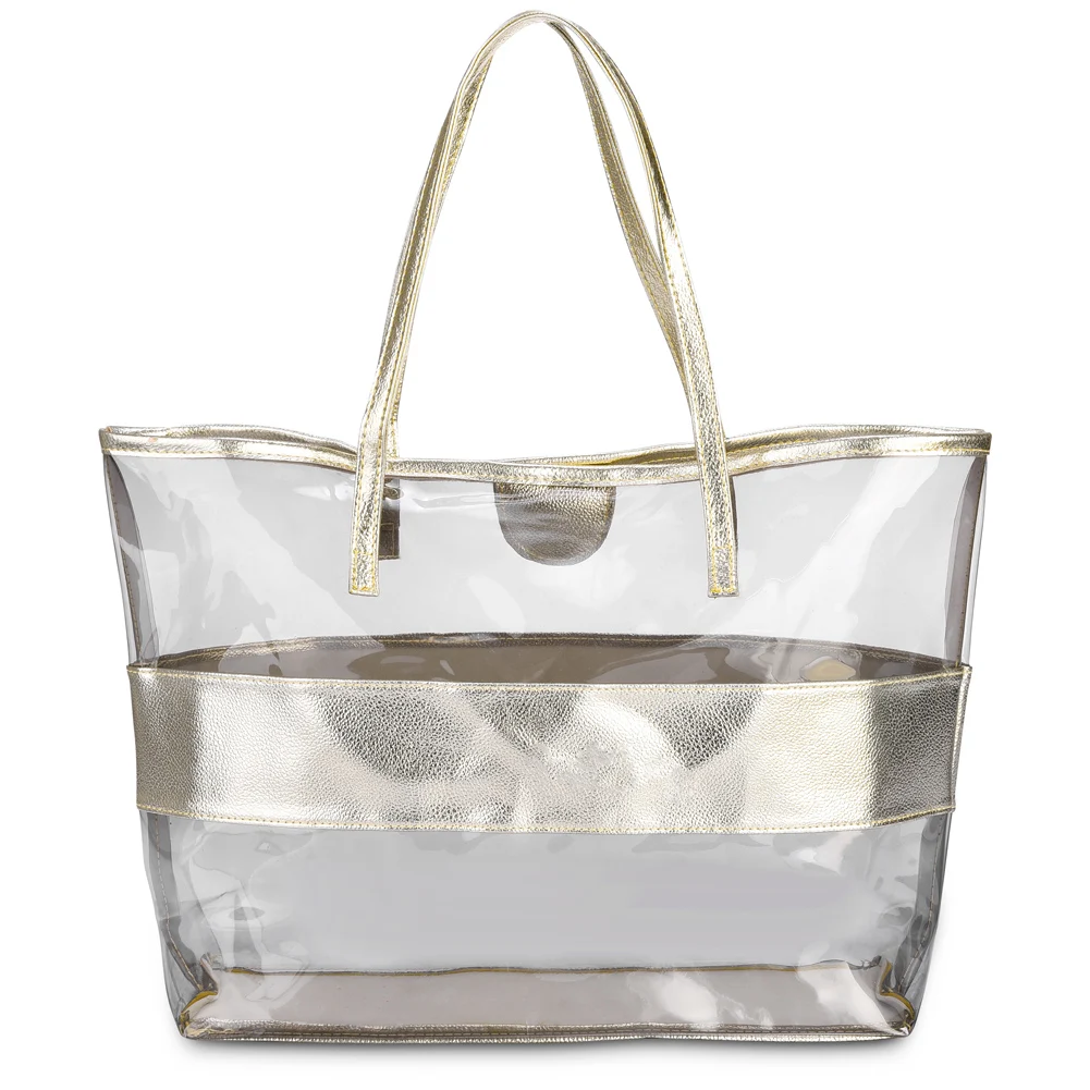 Vbiger модные богемные сумочки водостойкая пляжная желе сумка прозрачная