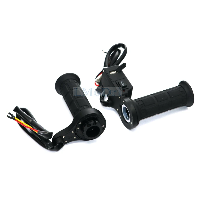 Многофункциональные ручки с подогревом для мотоциклов 7/8 &quotРуль электрическое