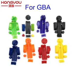 Сменные кнопки клавиатуры L R A B кнопка для Gameboy рамка клавиш Advance для GBA D колодки кнопки включения и выключения питания