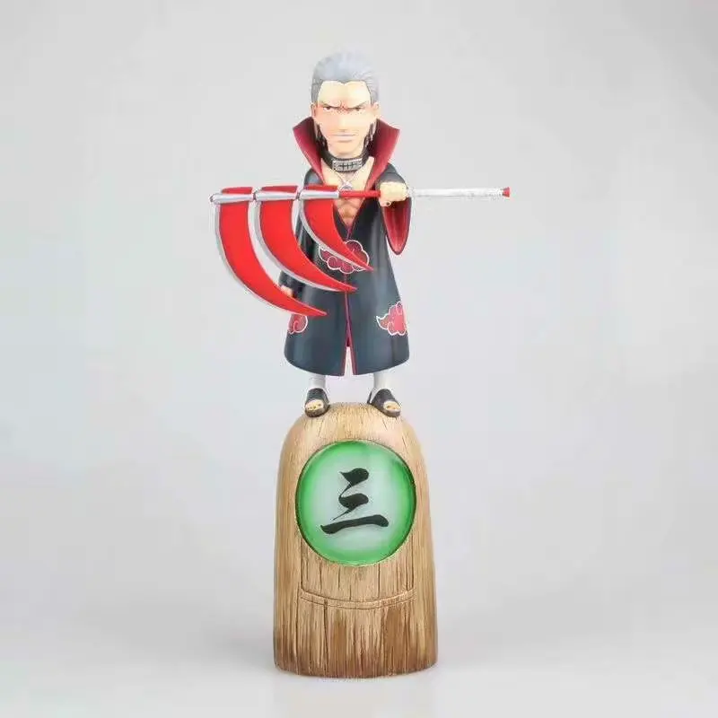 Hidan No Box Наруто Какаши Акацуки Учиха Итачи Тоби Hidan Hoshigaki Kisame Kakuzu GK 1/8 ПВХ фигурка модель игрушки 23~ 24 см - Цвет: Hidan No Box