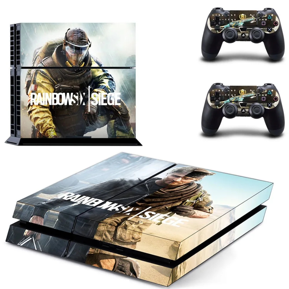 Наклейка Tom Clancy's Rainbow Six Блокировка PS4 наклейка для консоли PlayStation 4 и 2