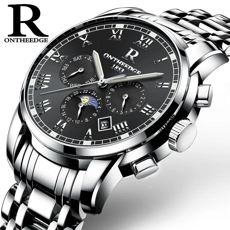 Zegarki Meskie марка multi механические часы для мужчин модные Montres водостойкие Защита от