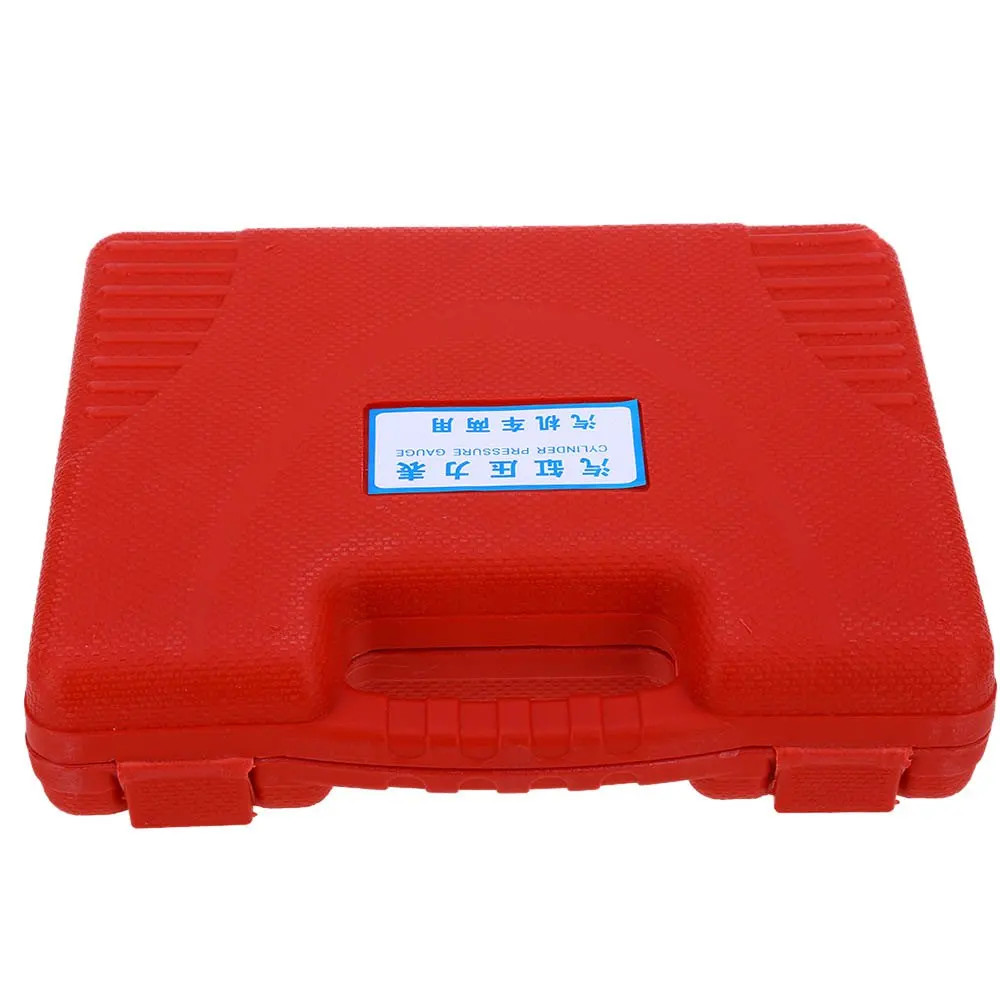 High quality new 9 PCS Petrol cylinder leakage tester Gauge Meter Test Pressure Compression Tester Leakage Diagnostic MPS031 | Автомобили