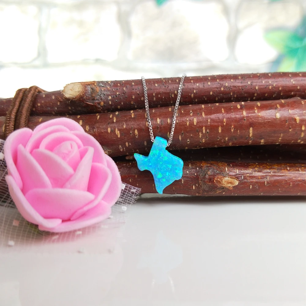 (1 шт./лот) лидер продаж ожерелье из синтетического опала 12 мм штат Техас США