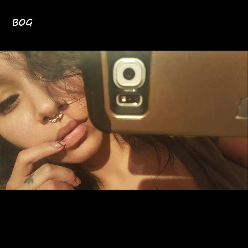 BOG Fashion 1 шт. настоящая перегородка для носа пирсинг кольцо тела ювелирное изделие